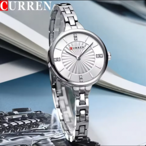 Curren 9097 CH For Women – Silver
